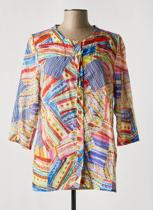 Tunică mâneci lungi albastru GUY DUBOUIS femeie