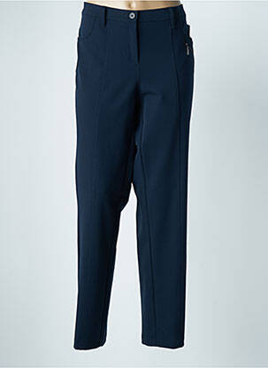 Pantalon slim albastru FRANK WALDER femeie