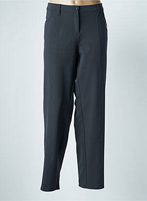 Pantalon slim talie elastică mărime normală albastru FRANK WALDER femeie