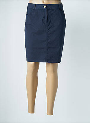 Fustă scurtă albastru ÉTYMOLOGIE femeie