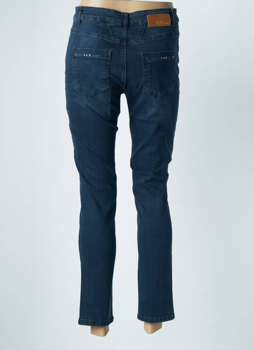 Blugi cu croială slim albastru EVA KAYAN femeie