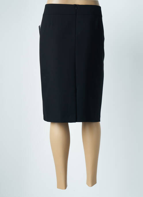 Fustă midi croială dreaptă negru FRANK WALDER femme