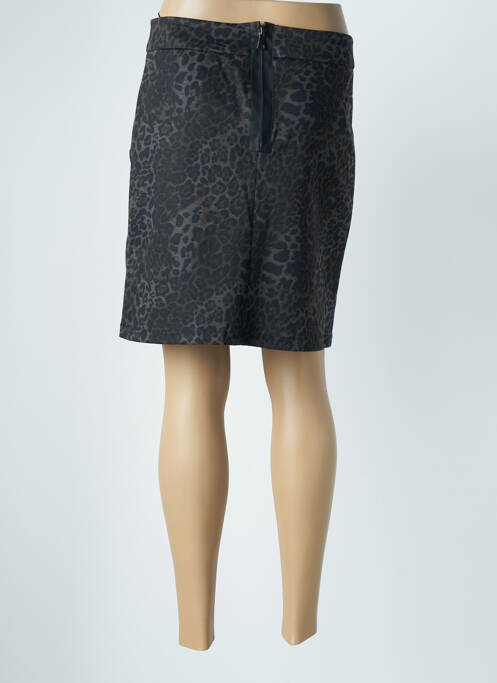 Fustă scurtă maro EVA KAYAN femeie