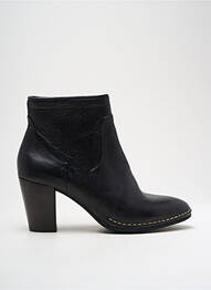 Botine/ghete material neted toc de 4 la 6 cm negru PALLADIUM femme
