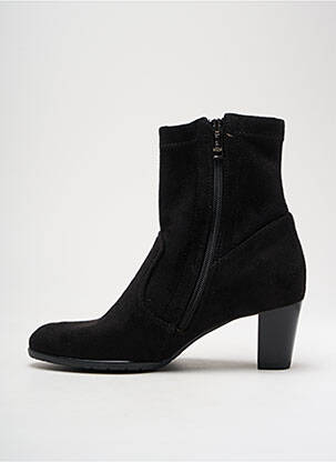 Botine/ghete cubanez toc de 4 la 6 cm negru ARA femeie