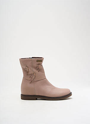 Botine/ghete material neted toc mic roz STONES AND BONES fată
