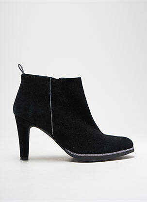 Botine/ghete vârf ascuțit toc de 7 la 9 cm negru MYMA femeie