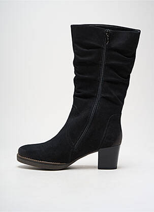 Cizme nubuc toc de 4 la 6 cm negru ARA femeie