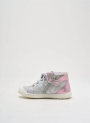 Adidași imprimare vârf rotund roz PALLADIUM fată