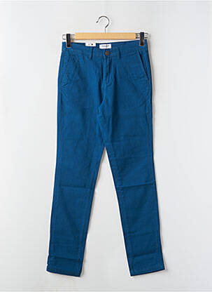 Pantalon chino elasticitate mărime normală albastru JACK & JONES bărbat