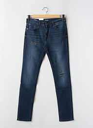 Blugi skinny elasticitate mărime normală albastru JACK & JONES bărbat
