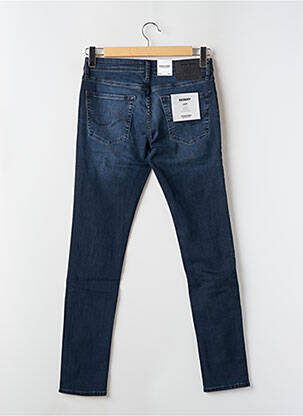 Blugi skinny elasticitate mărime normală albastru JACK & JONES bărbat