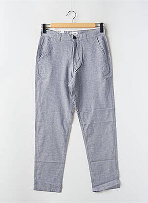 Pantalon slim țesătură melanj mărime normală albastru JACK & JONES bărbat