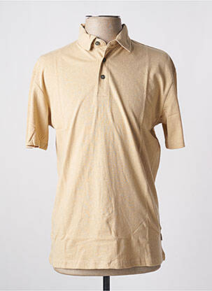 Polo țesătură jersey mâneci scurte bej JACK & JONES bărbat