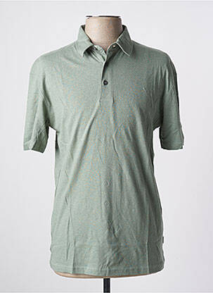 Polo țesătură jersey mâneci scurte verde JACK & JONES bărbat