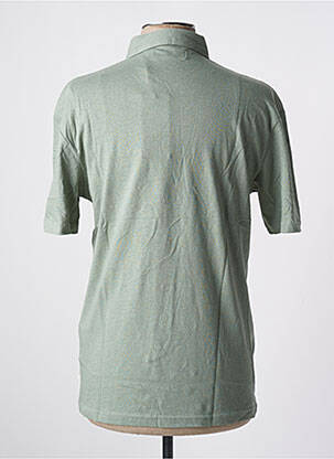 Polo țesătură jersey mâneci scurte verde JACK & JONES bărbat
