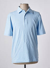 Polo țesătură jersey mâneci scurte albastru JACK & JONES homme
