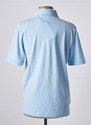 Polo țesătură jersey mâneci scurte albastru JACK & JONES bărbat