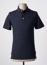 Polo croială dreaptă mâneci scurte albastru JACK & JONES homme