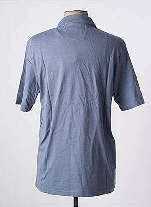 Polo țesătură jersey mâneci scurte albastru JACK & JONES bărbat
