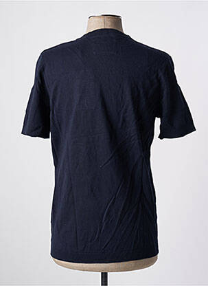 Tricou elasticitate mâneci scurte albastru JACK & JONES bărbat
