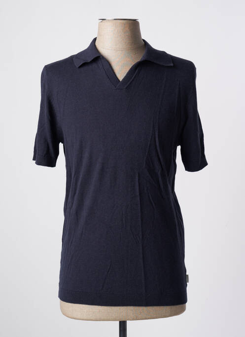 Tricou albastru JACK & JONES bărbat