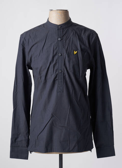 Cămașă cu mâneci lungi gri LYLE & SCOTT bărbat