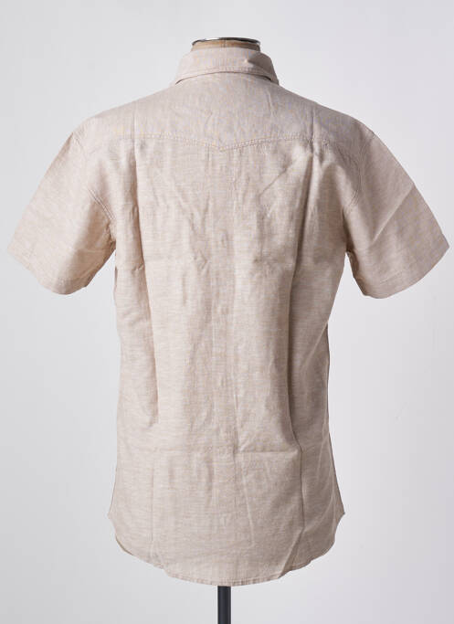 Cămașă cu mâneci lungi bej JACK & JONES bărbat