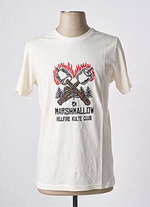 Tricou elasticitate mâneci scurte bej KULTE bărbat