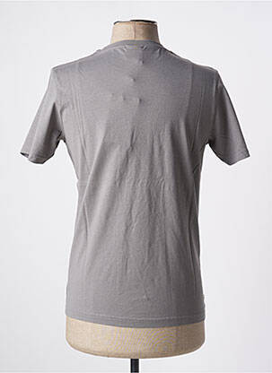 Tricou elasticitate mâneci scurte gri KULTE bărbat