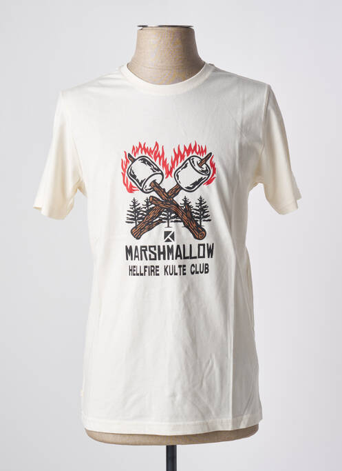 Tricou bej KULTE bărbat