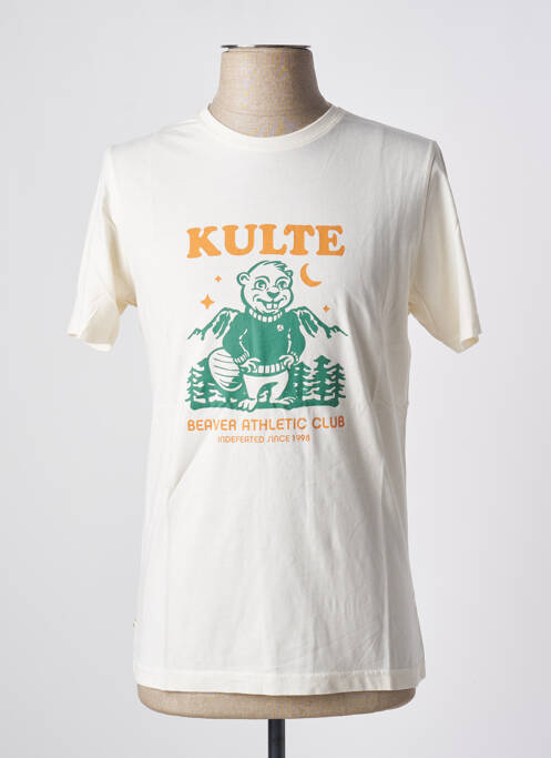 Tricou bej KULTE bărbat