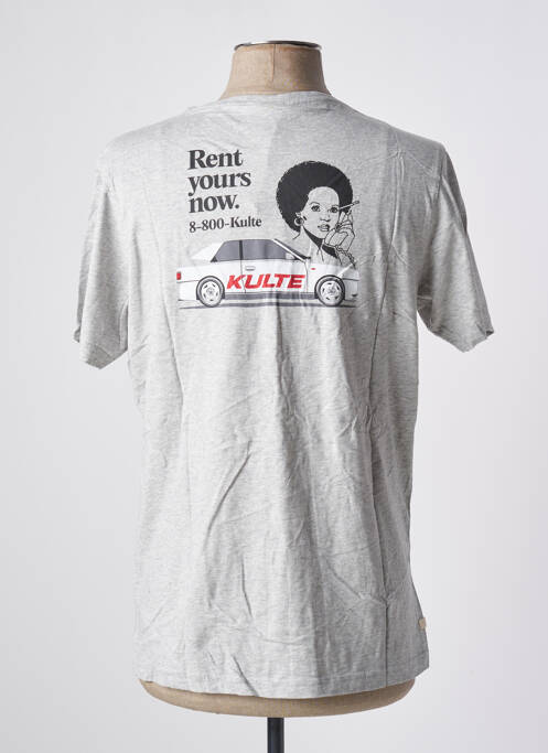 Tricou gri KULTE bărbat