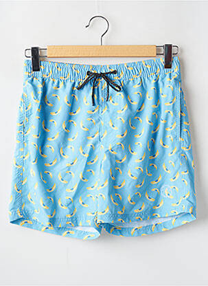 Șort de baie țesătură poplin albastru JACK & JONES bărbat