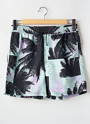 Șort de baie imprimeu tie and dye verde JACK & JONES bărbat