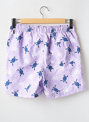 Șort de baie țesătură poplin violet JACK & JONES bărbat