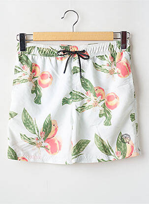 Șort de baie țesătură poplin verde JACK & JONES bărbat