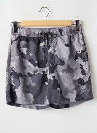 Șort de baie țesătură poplin gri JACK & JONES bărbat
