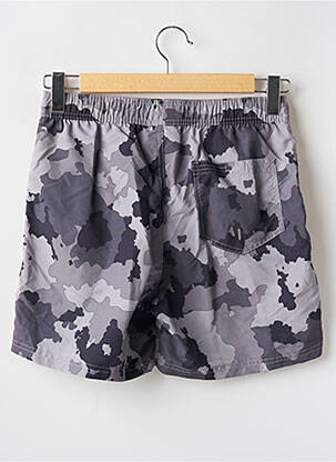 Șort de baie țesătură poplin gri JACK & JONES bărbat