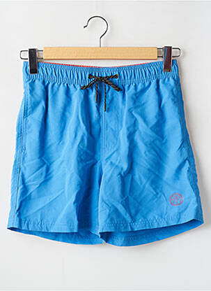Șort de baie țesătură poplin albastru JACK & JONES bărbat