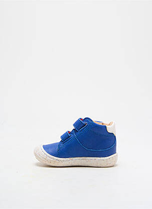 Adidași țesătură satinată vârf rotund albastru GBB băiat