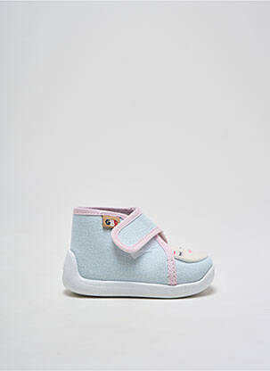 Papuci/Pantofi de casă albastru GBB fată