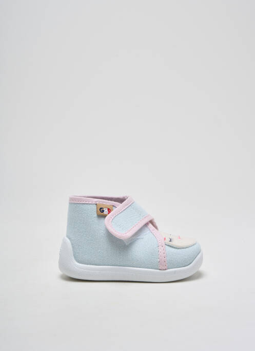 Papuci/Pantofi de casă albastru GBB fată