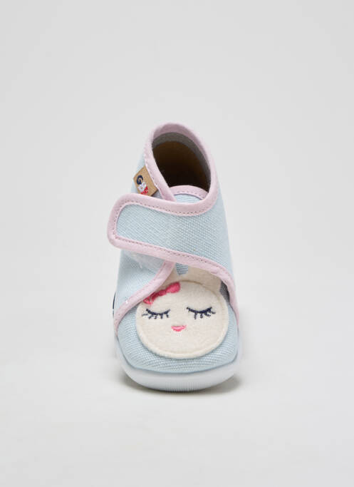 Papuci/Pantofi de casă albastru GBB fată