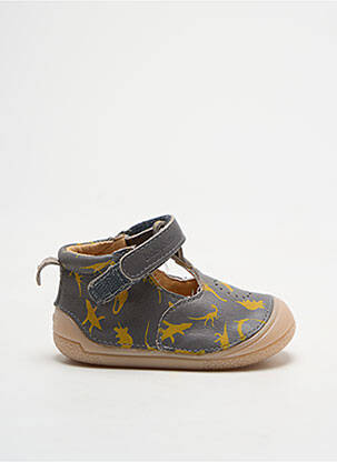 Sandale/Pantofi decupați gri BABYBOTTE băiat