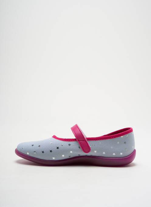 Papuci/Pantofi de casă gri BELLAMY fată