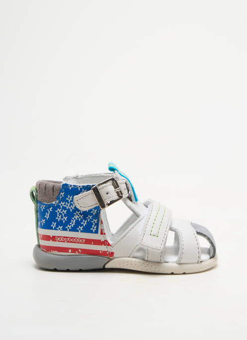 Sandale/Pantofi decupați alb BABYBOTTE băiat