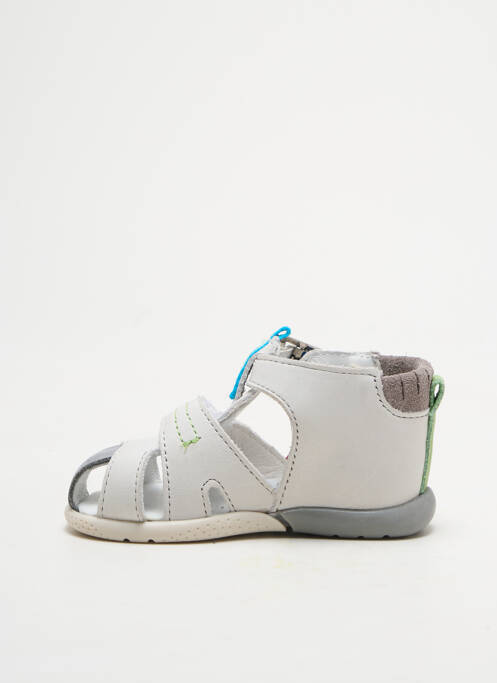 Sandale/Pantofi decupați alb BABYBOTTE băiat