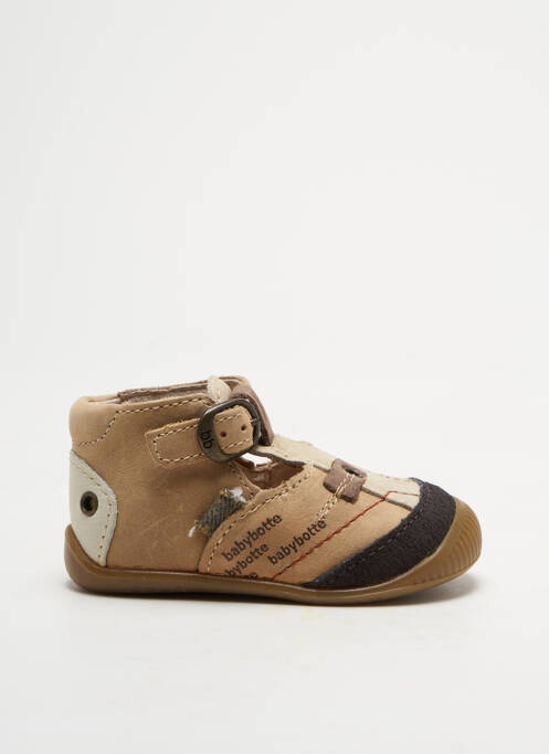 Sandale/Pantofi decupați maro BABYBOTTE băiat