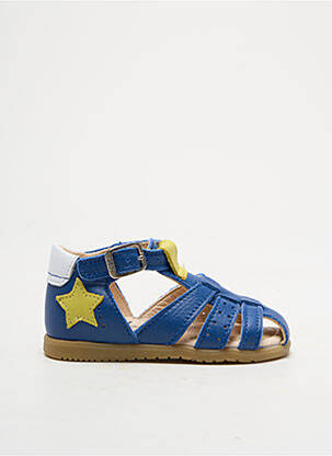 Sandale/Pantofi decupați albastru BOPY băiat